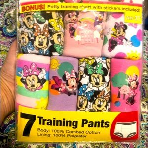 New Minnie Mouse training pants
